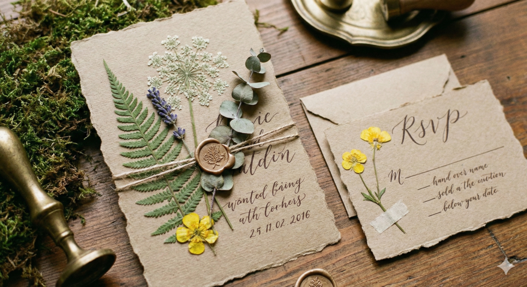 Inspirasi Desain Undangan Unik 2025 untuk Tema Pernikahan Rustic yang Bikin Tamu Terkesan