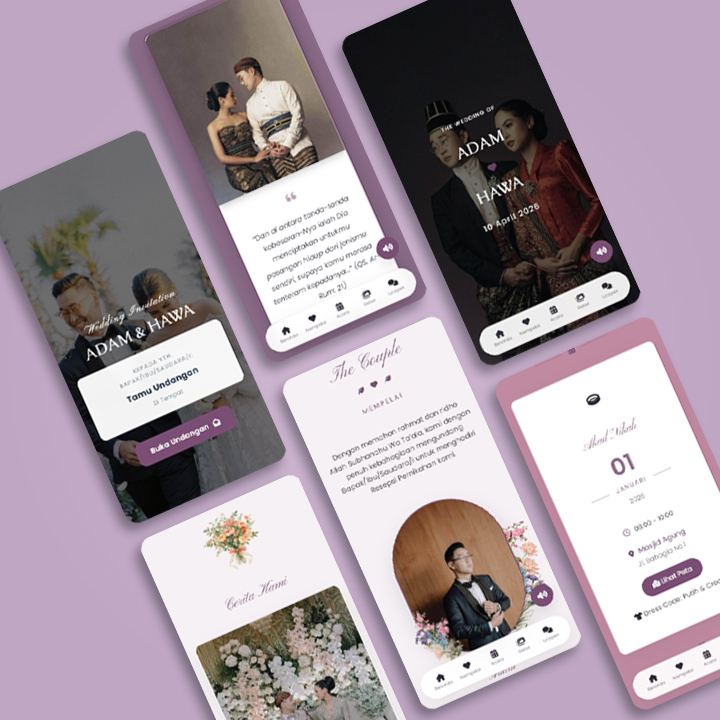 Template Lavender Royale